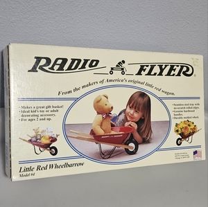 Vintage Radio Flyer Little Red Wheelbarrow
